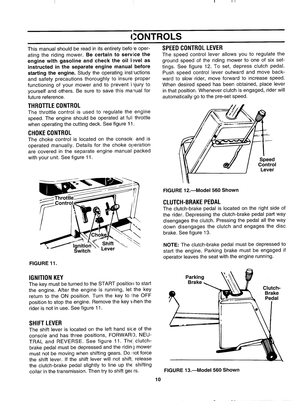 MTD 561 Series manual 