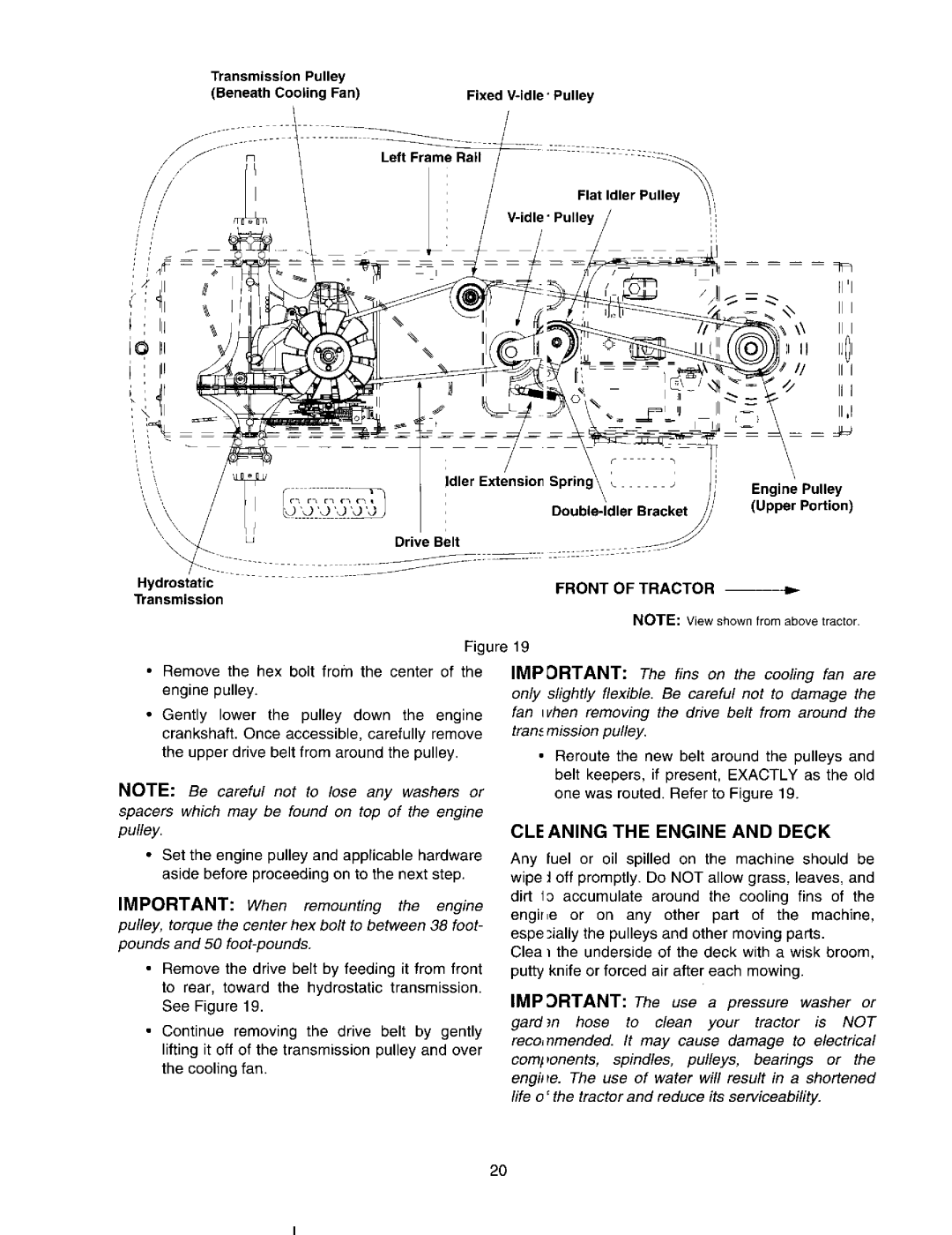 MTD 618, 619, 617 manual 