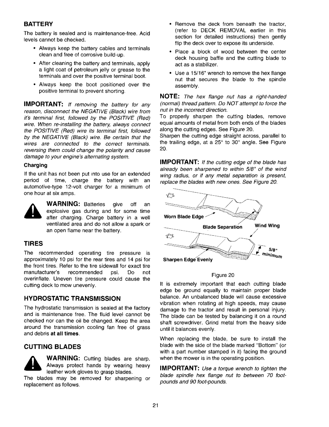 MTD 619, 617, 618 manual 