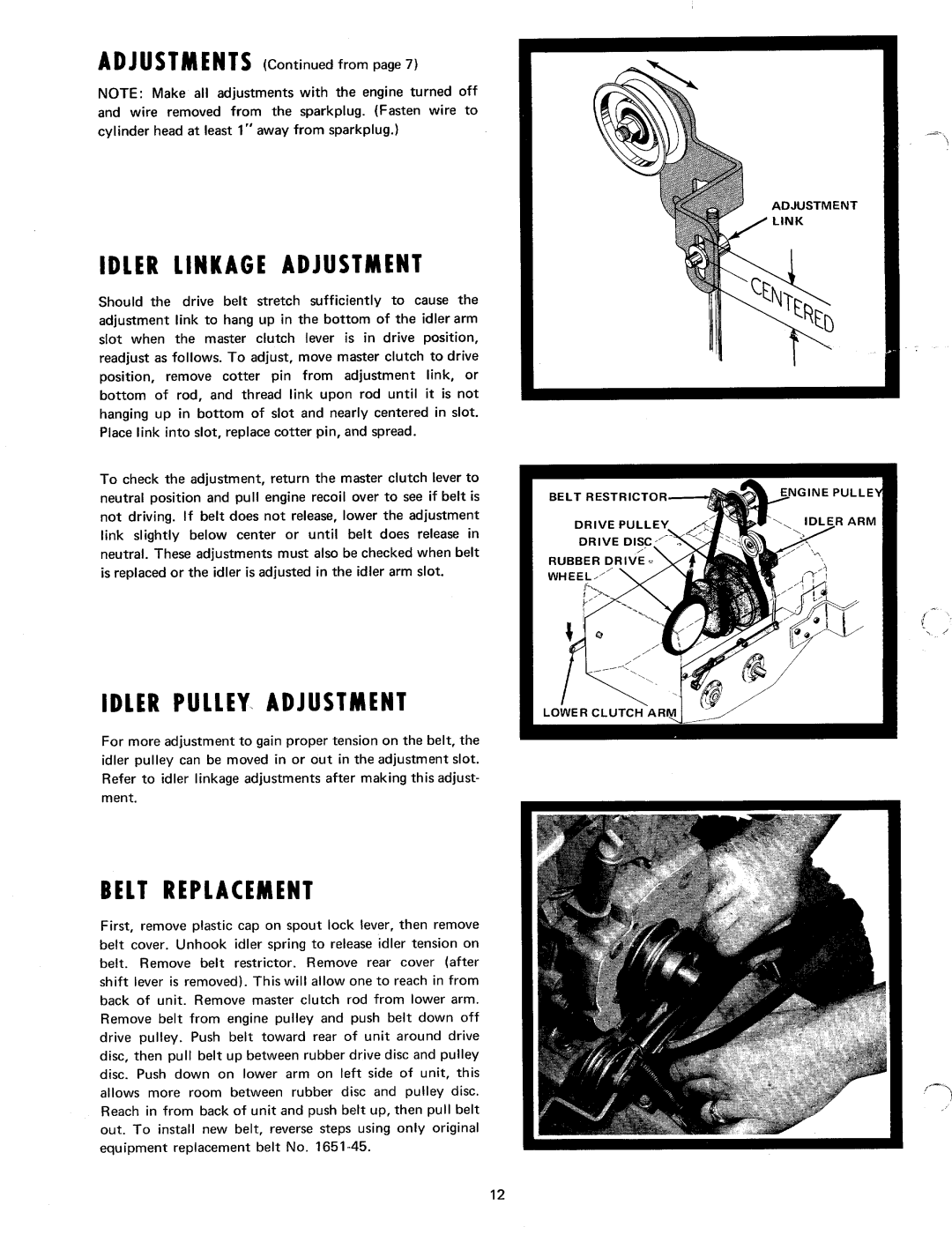 MTD 7090-1 manual 