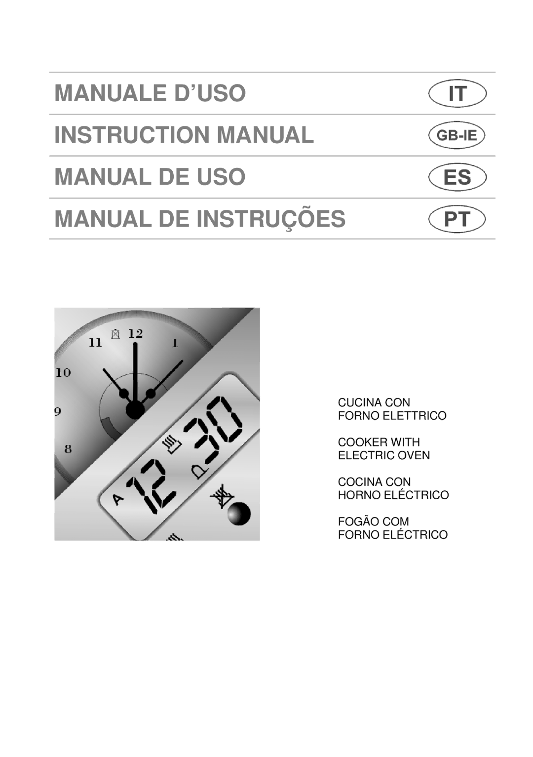 Smeg A1.1K instruction manual Manuale D’USO Manual DE USO Manual DE Instruções 