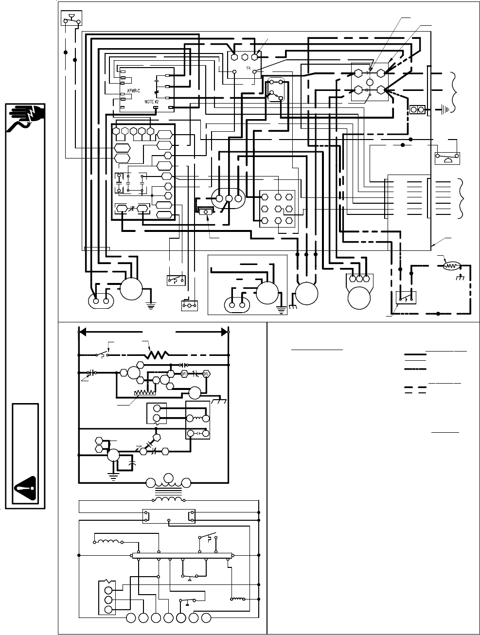 Goodmans Gph 13 H Package Heat Pump Units Wiring Diagrams