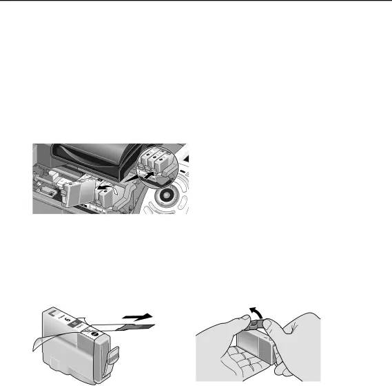 Replacing Ink Tanks