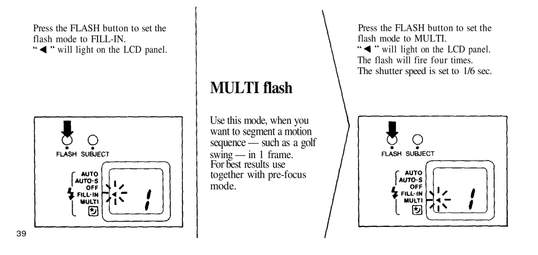 2nd Ave 76 manual Multi flash, Use this mode, when you, Mode 