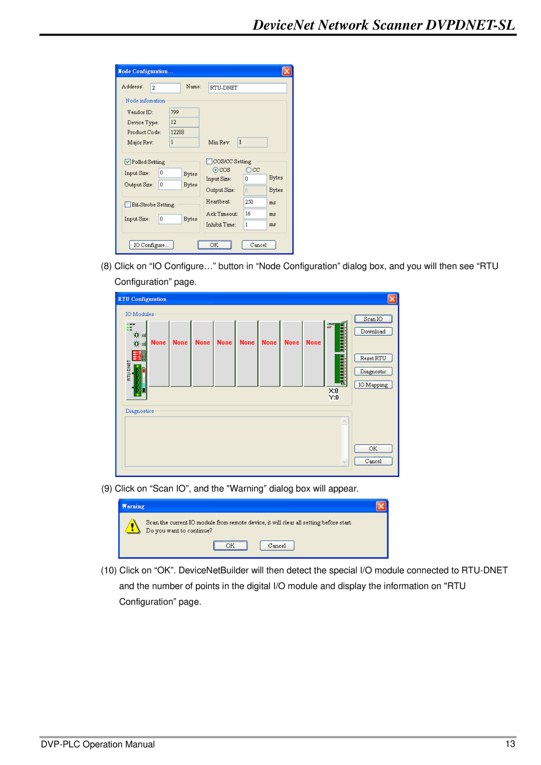 2nd Ave DVP-0204520-02 operation manual DeviceNet Network Scanner DVPDNET-SL 