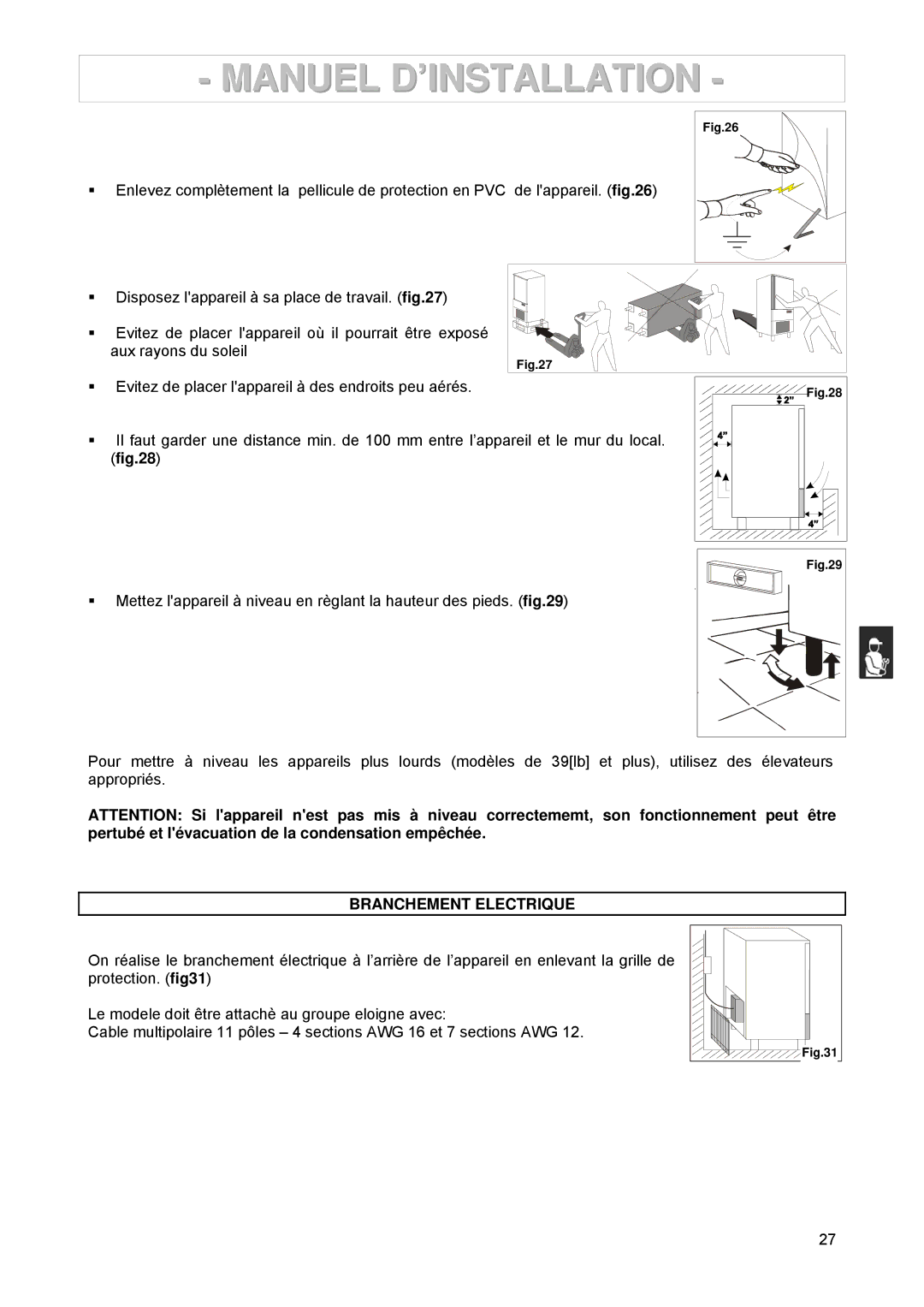 2Wire 3185550/146127 manuel dutilisation Branchement Electrique 