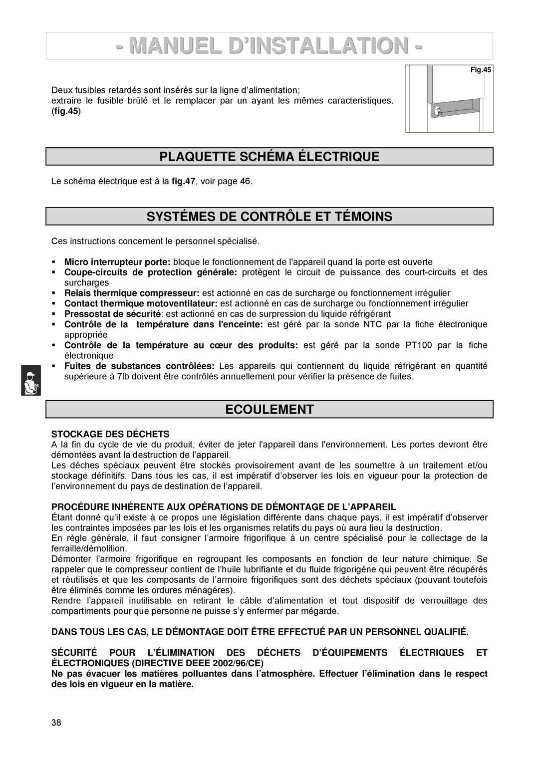 2Wire 3185550/146127 Plaquette Schéma Électrique, Systémes DE Contrôle ET Témoins, Ecoulement, Stockage DES Déchets 