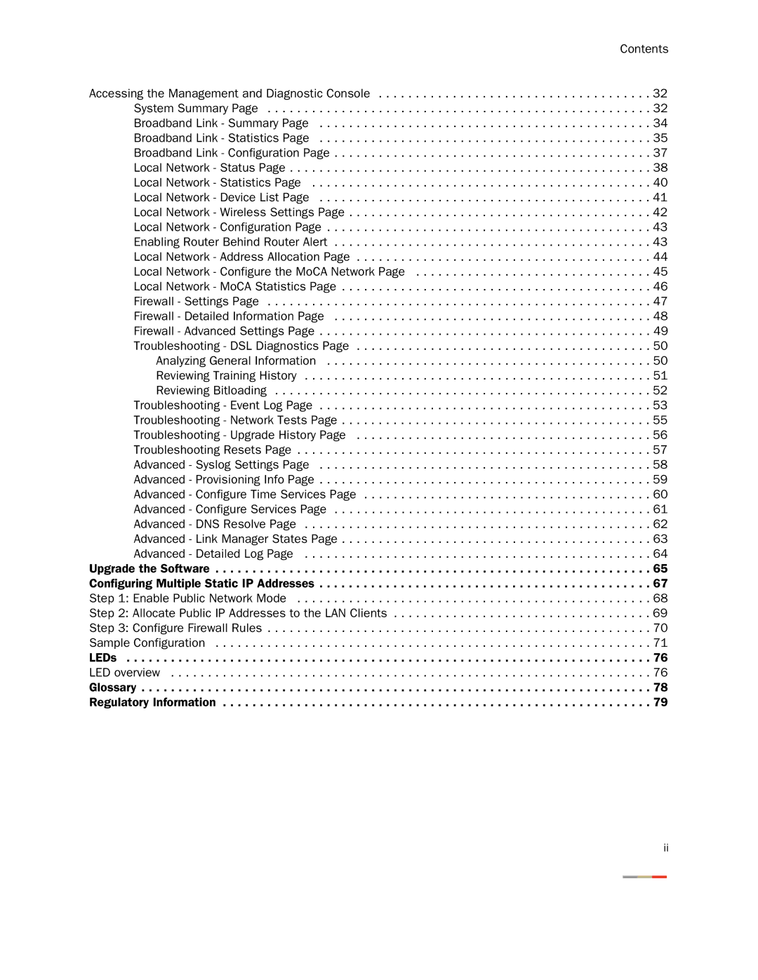 2Wire 3800HGV-B manual 