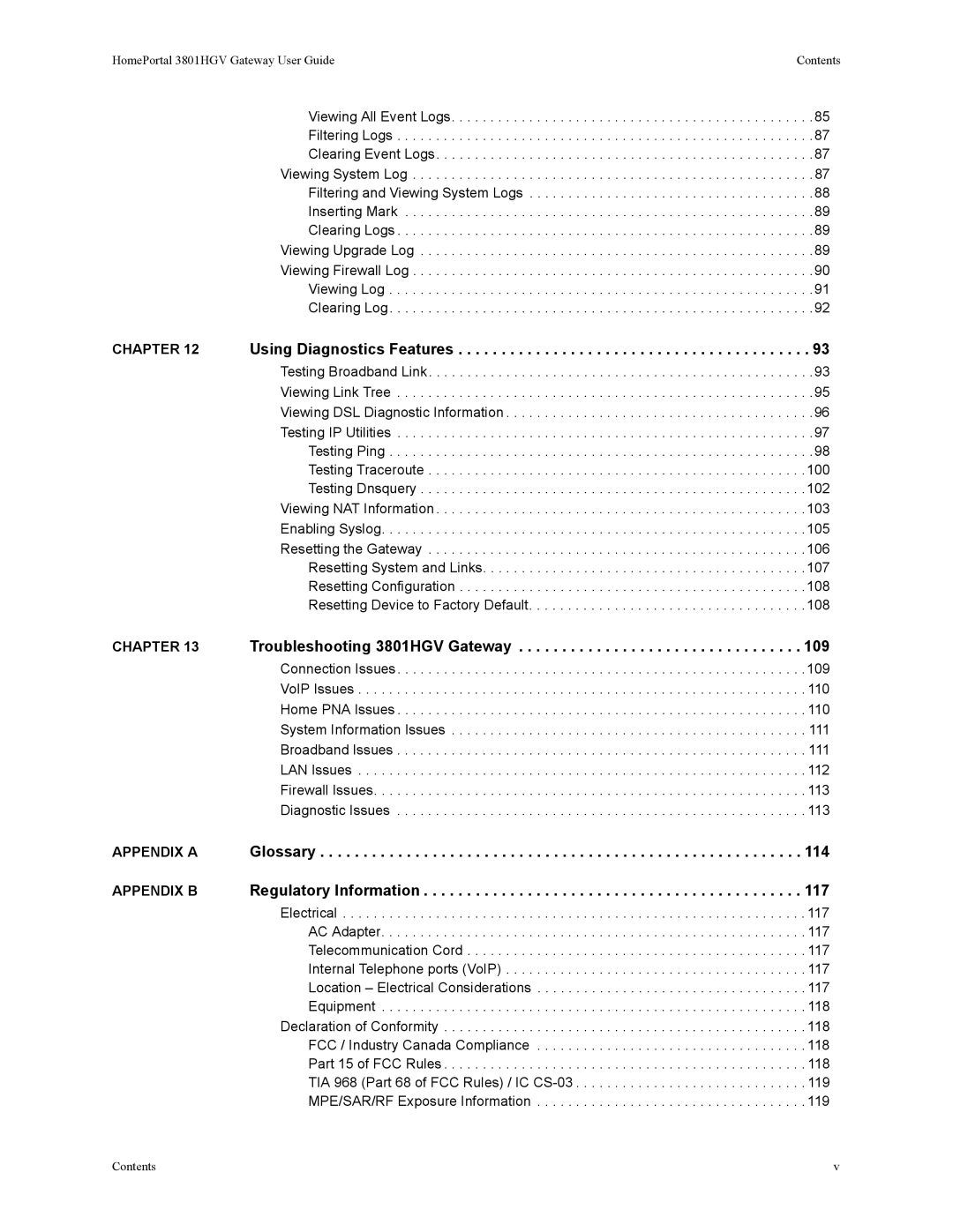 2Wire 3801HGV manual 114 