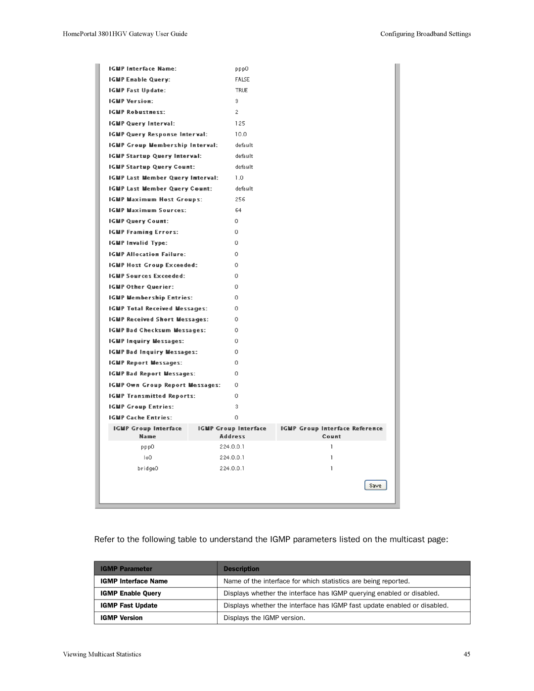 2Wire manual HomePortal 3801HGV Gateway User Guide 