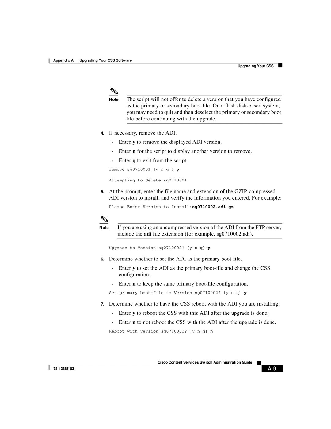 2Wire 78-13885-03 appendix Remove sg0710001 y n q? y Attempting to delete sg0710001 