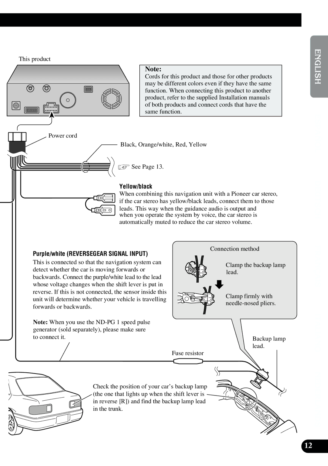 2Wire AVIC-9DVD installation manual English Español Deutsch Fran 