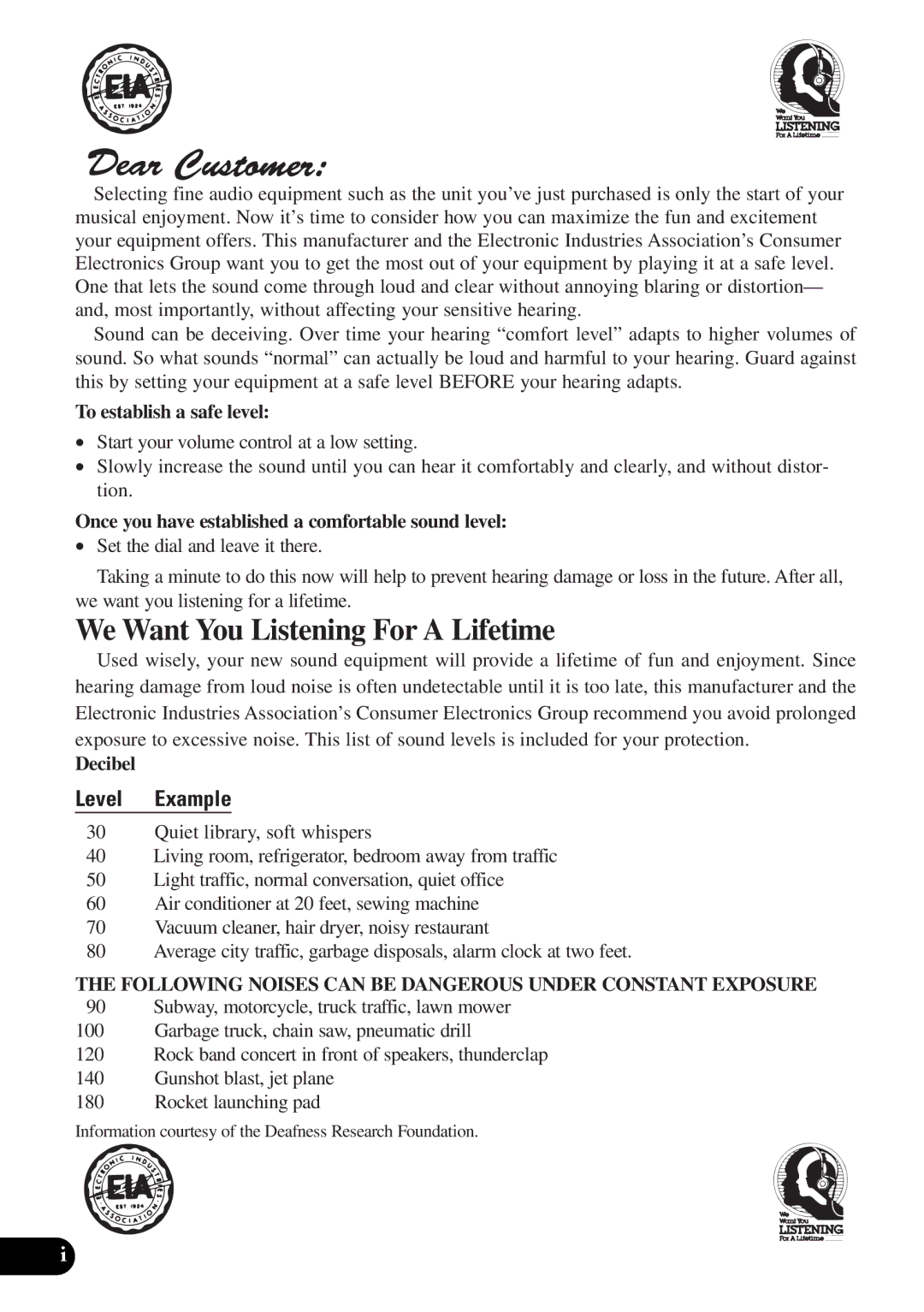 2Wire AVX-7300 operation manual Level Example, To establish a safe level 