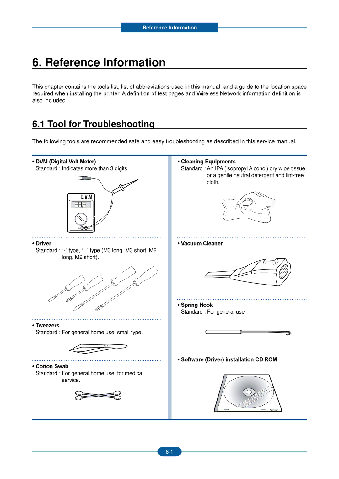 2Wire F-116P manual Tool for Troubleshooting 