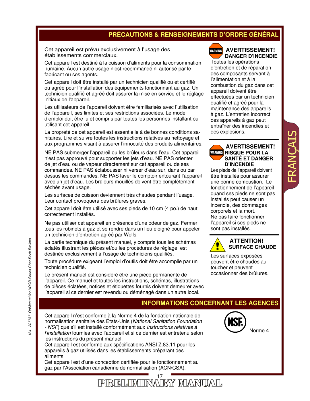 2Wire HDCR-3630G, HDCR-4830G, HDCR-1230G, HDCR-2430G operation manual Français 