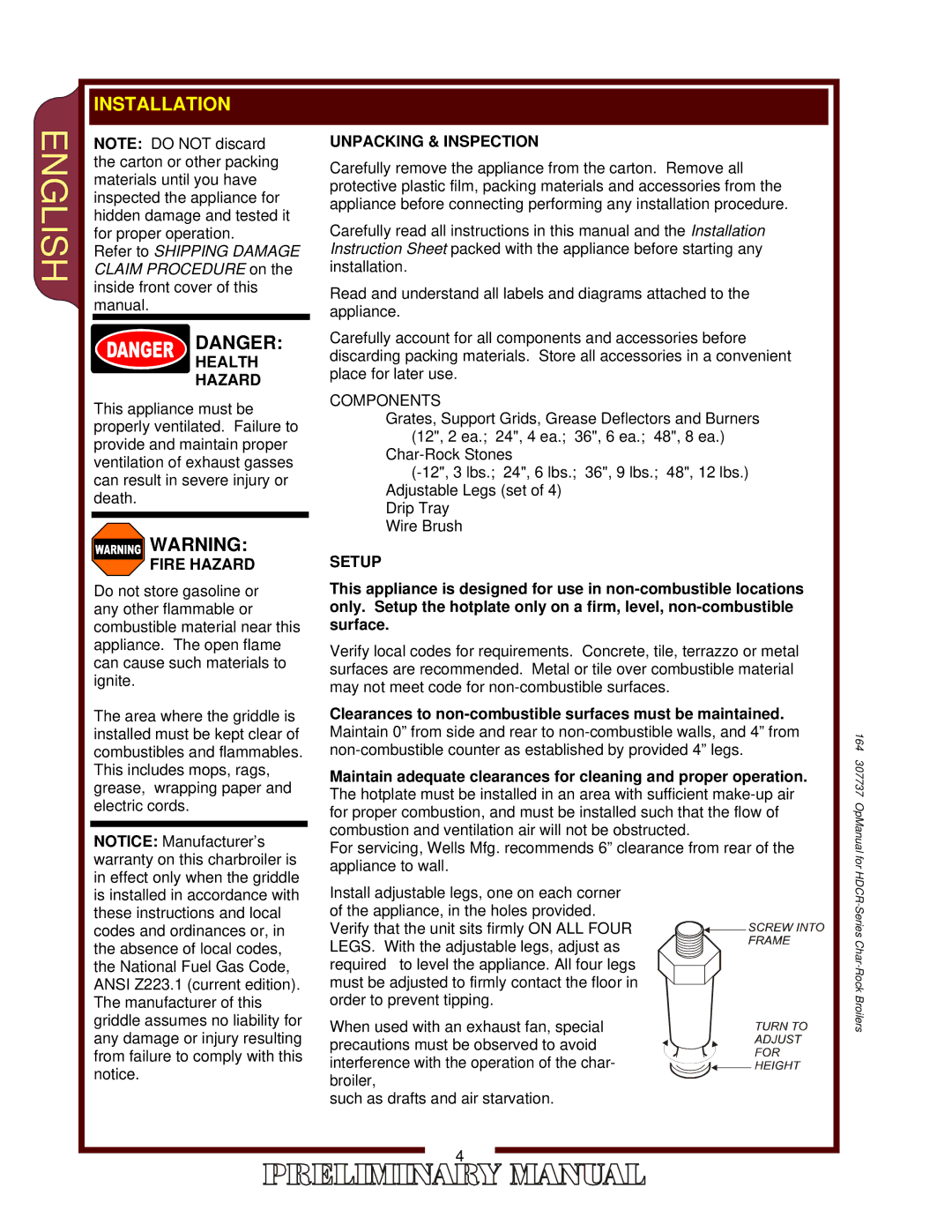 2Wire HDCR-2430G, HDCR-4830G, HDCR-1230G, HDCR-3630G operation manual English 