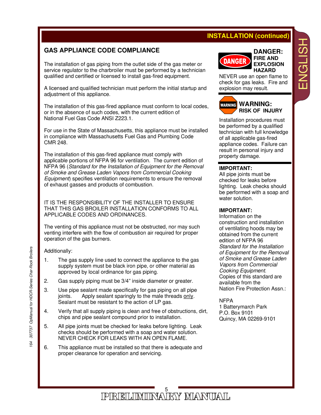 2Wire HDCR-3630G, HDCR-4830G, HDCR-1230G, HDCR-2430G operation manual Fire Explosion Hazard, Risk of Injury 