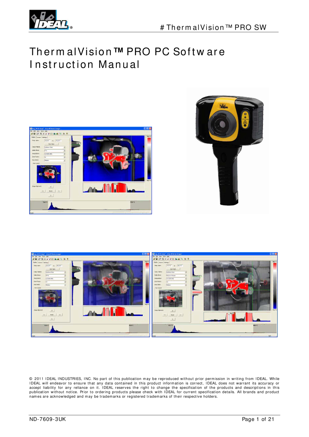 2Wire ND-7609-3UK instruction manual #ThermalVision PRO SW 