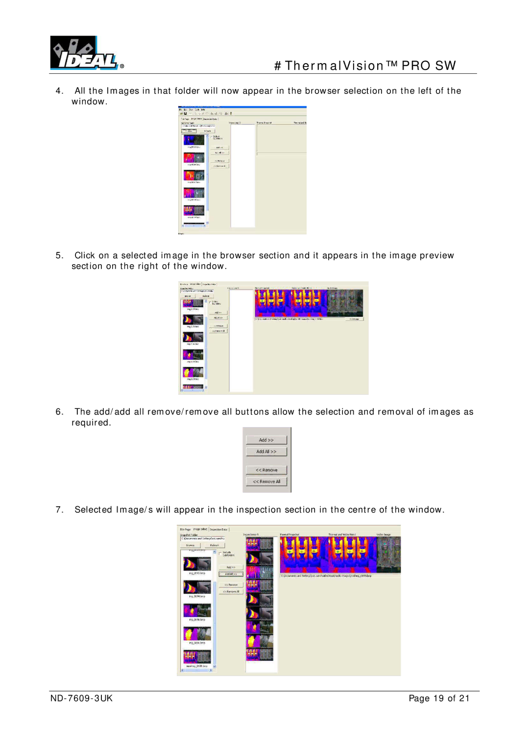 2Wire ND-7609-3UK instruction manual #ThermalVision PRO SW 