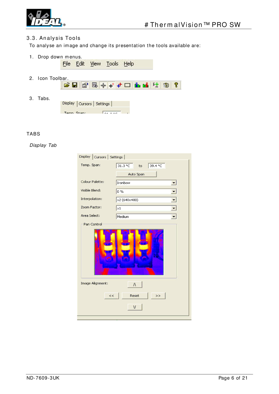 2Wire ND-7609-3UK instruction manual Analysis Tools 