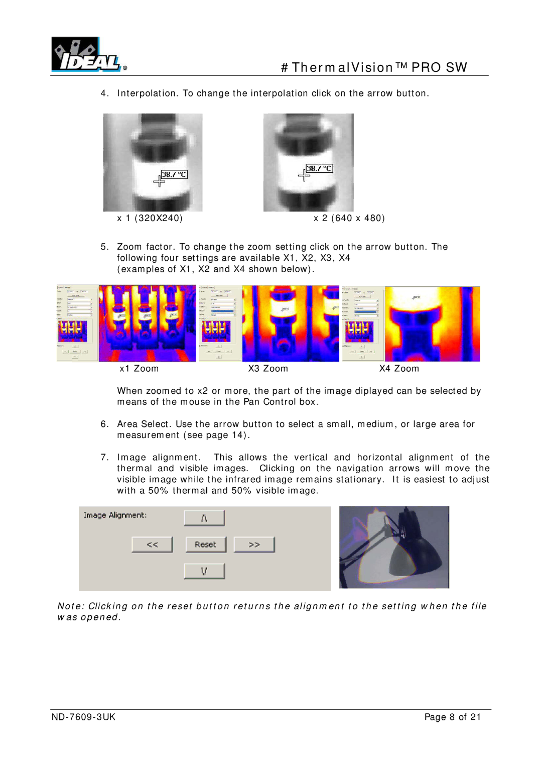 2Wire ND-7609-3UK instruction manual #ThermalVision PRO SW 