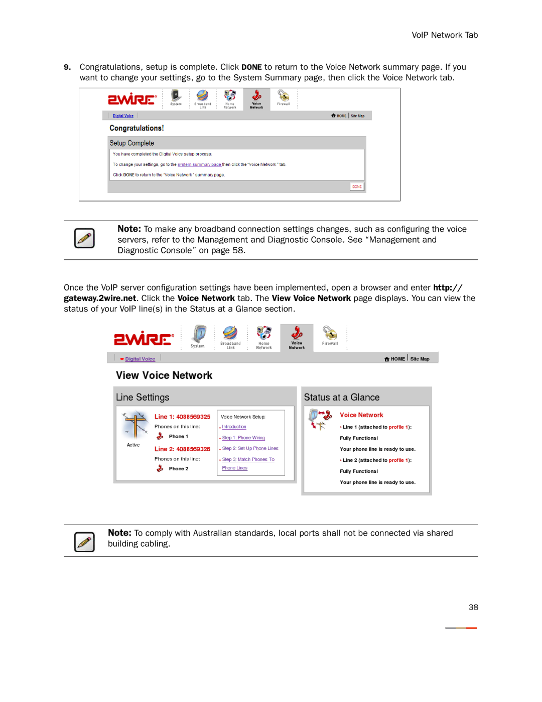 2Wire None manual 