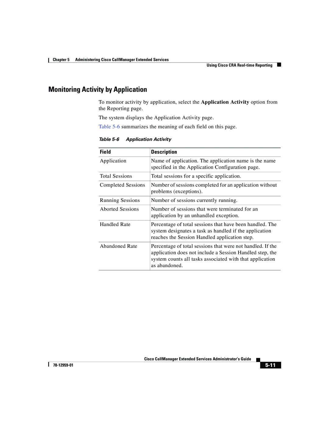 321 Studios 78-12959-01 manual Monitoring Activity by Application 