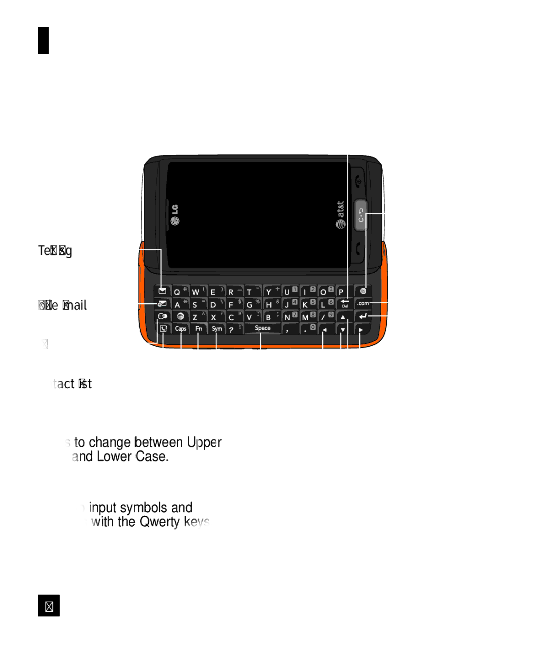 321 Studios Cell Phone manual Qwerty Keys 