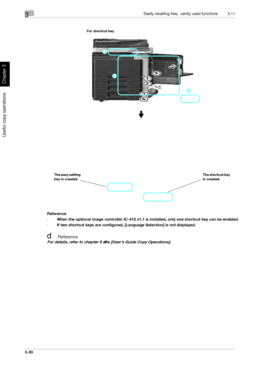 321 Studios MFX-C2828 manual For shortcut key Easy setting 