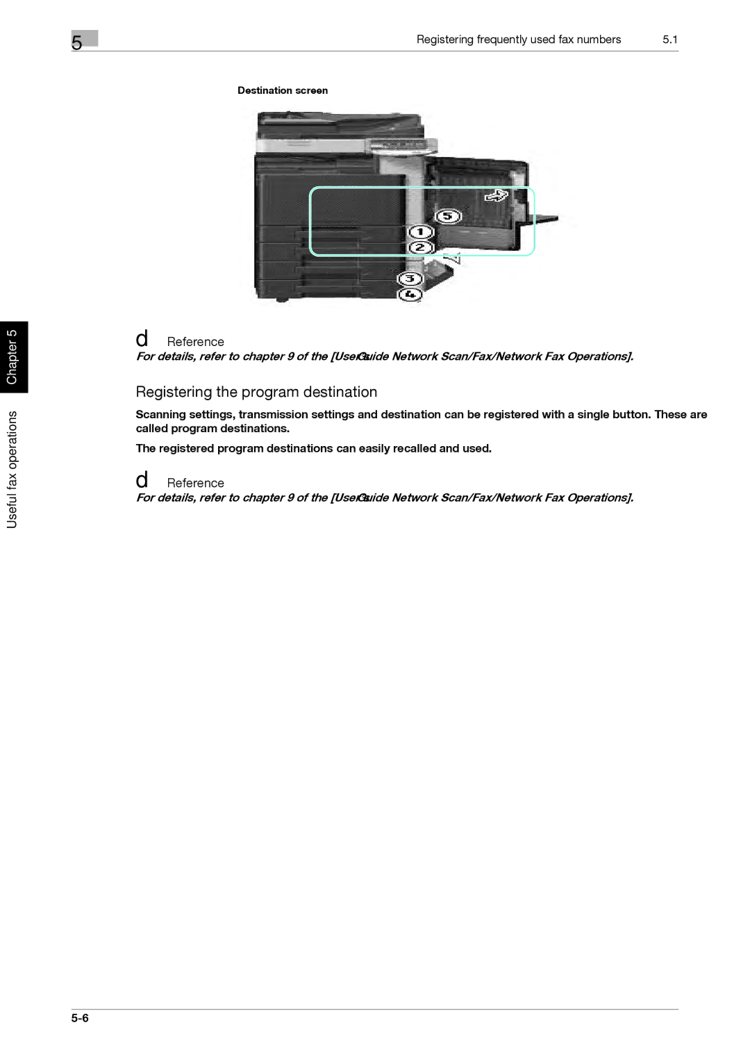 321 Studios MFX-C2828 manual Registering the program destination 