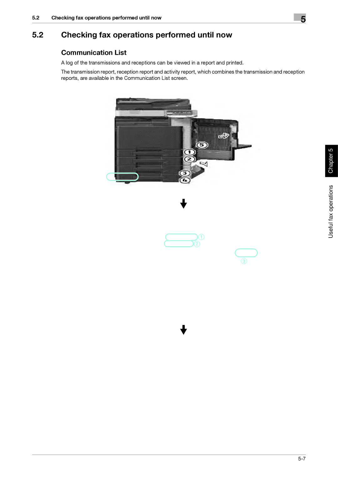 321 Studios MFX-C2828 manual Checking fax operations performed until now, Communication List 