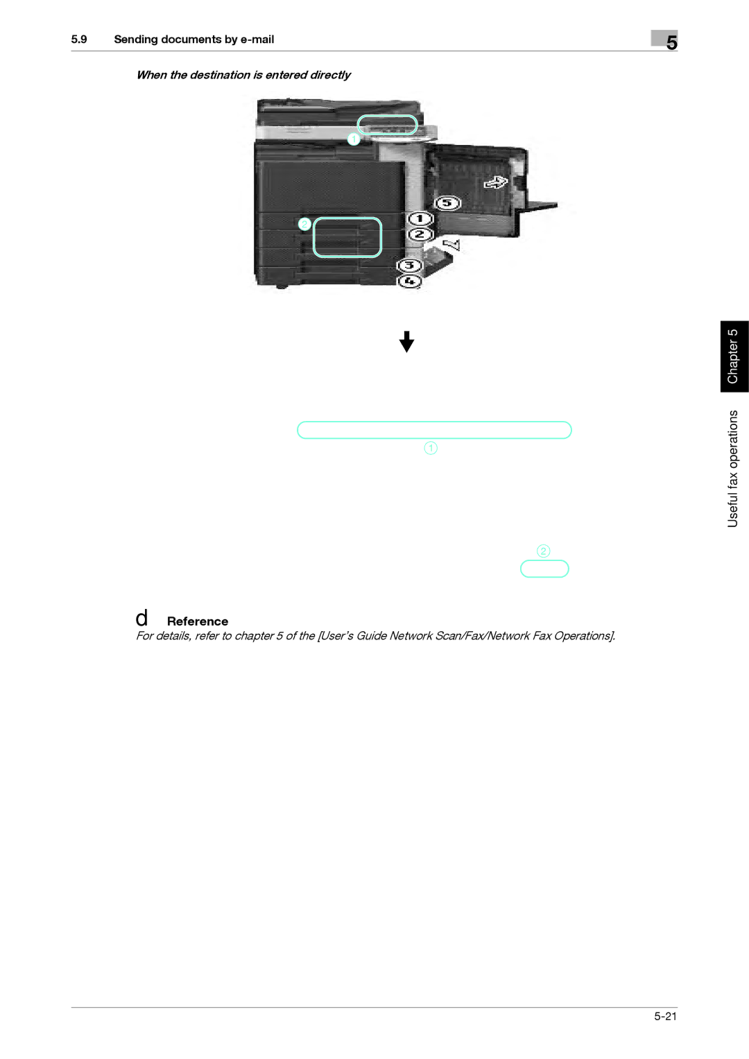 321 Studios MFX-C2828 manual When the destination is entered directly 