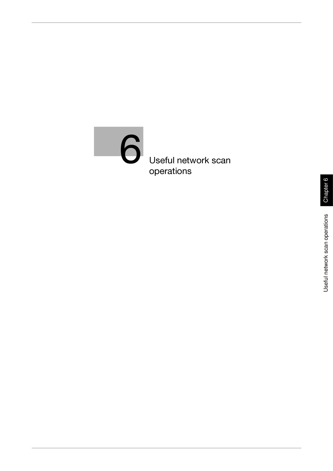 321 Studios MFX-C2828 manual Useful network scan operations 