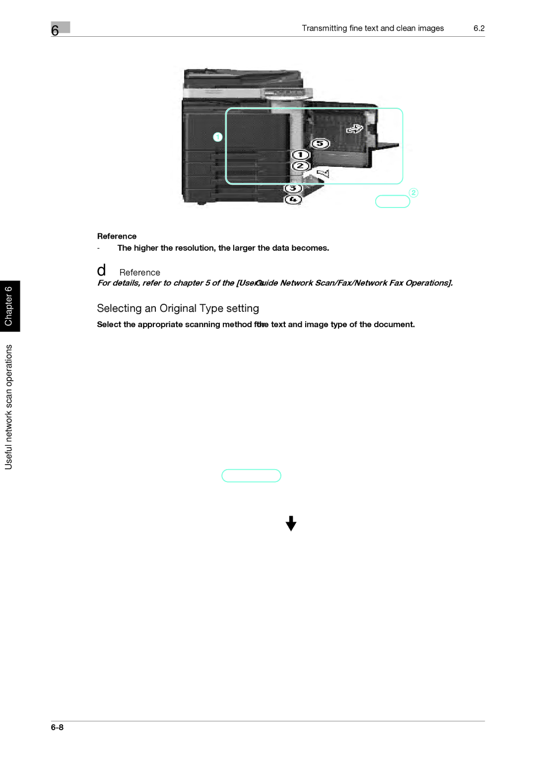 321 Studios MFX-C2828 manual Selecting an Original Type setting 