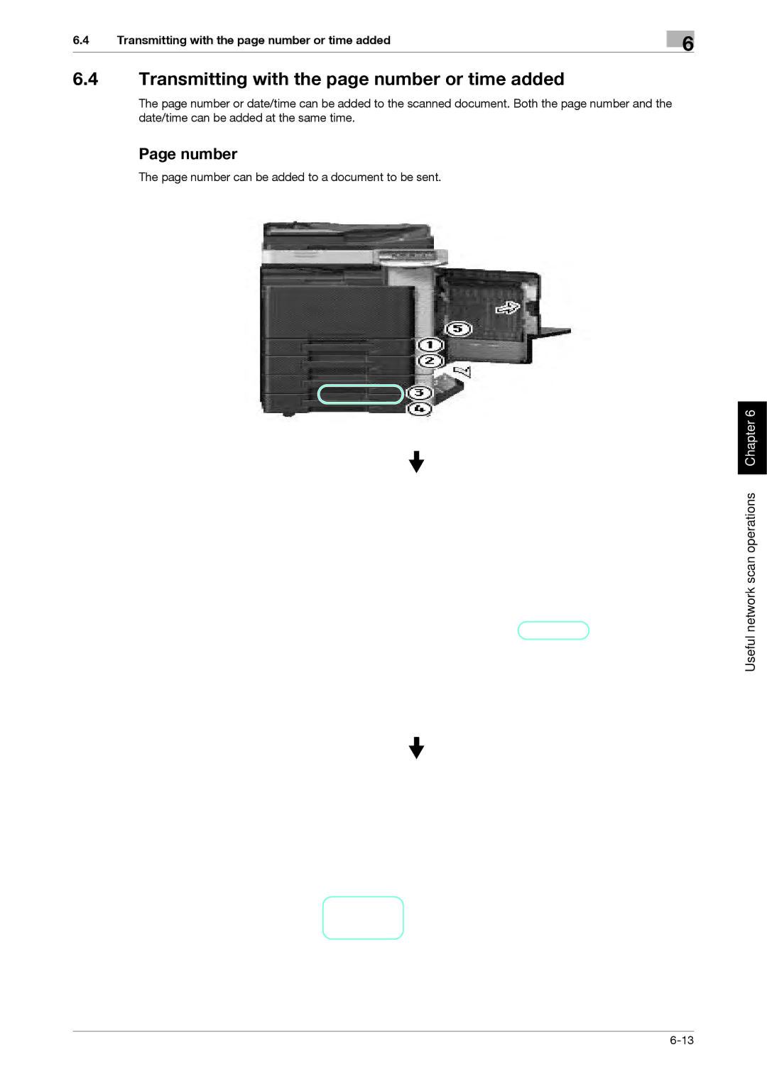 321 Studios MFX-C2828 manual Transmitting with the page number or time added, Number 