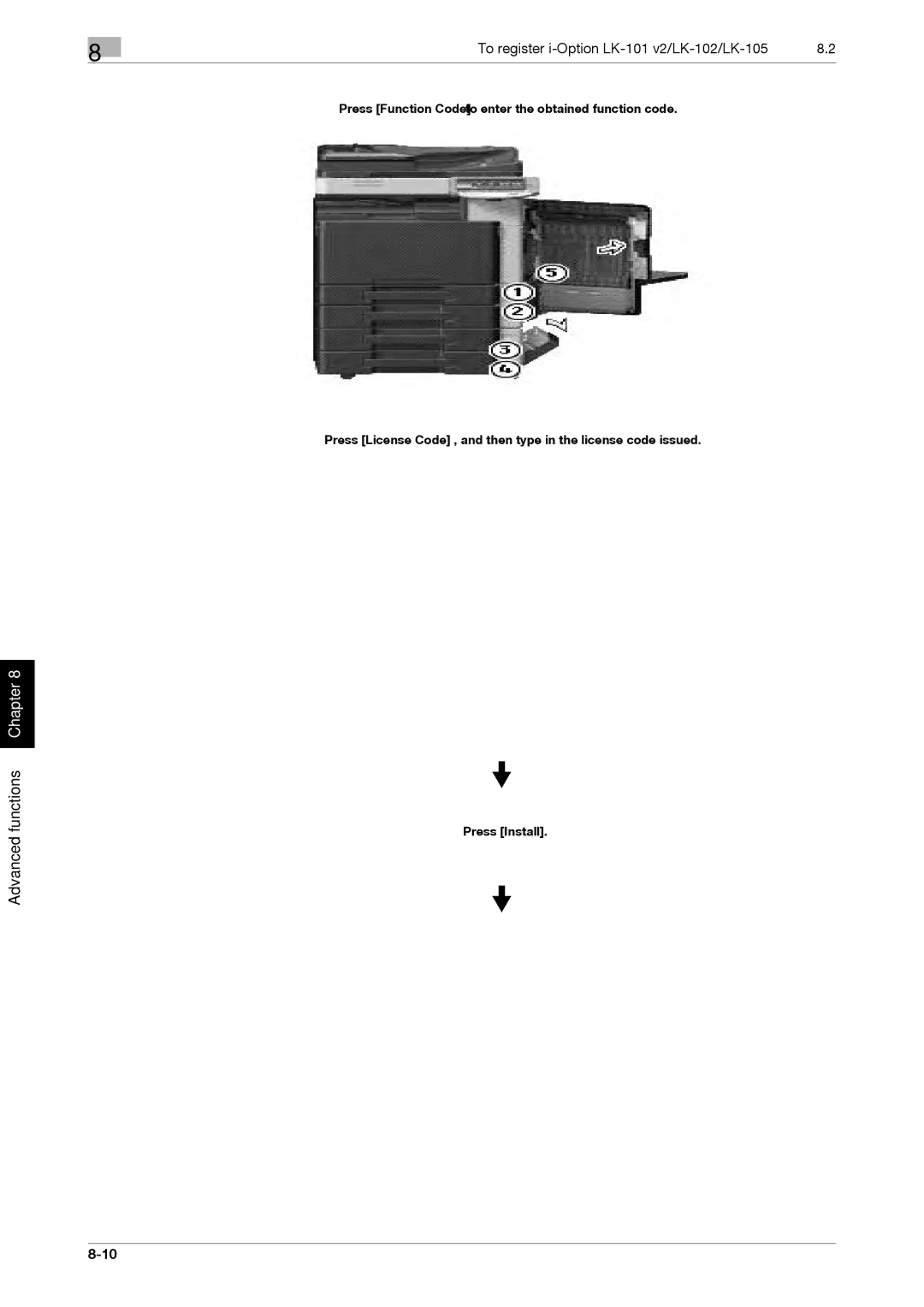 321 Studios MFX-C2828 manual Advanced functions Chapter 