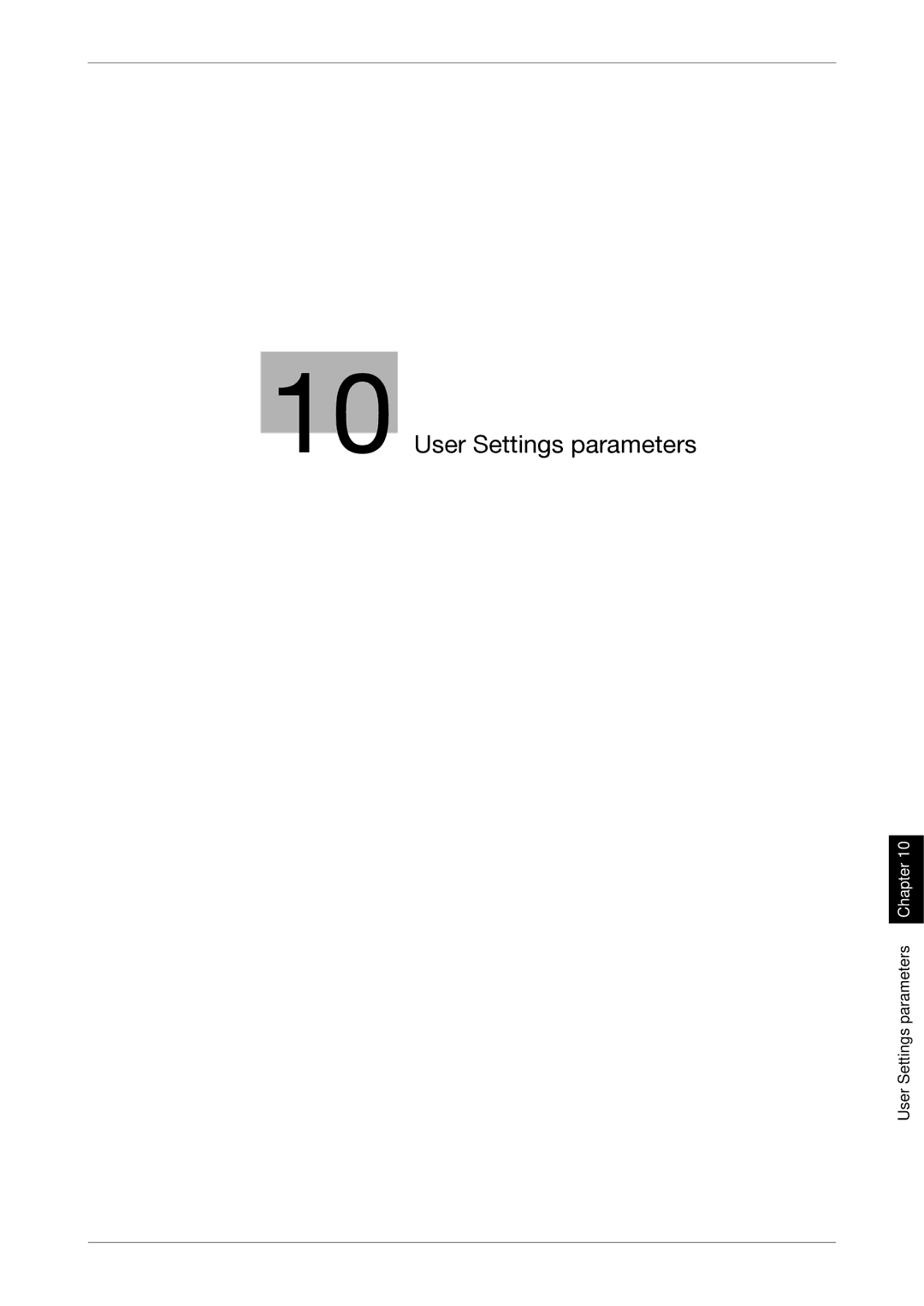 321 Studios MFX-C2828 manual User Settings parameters 