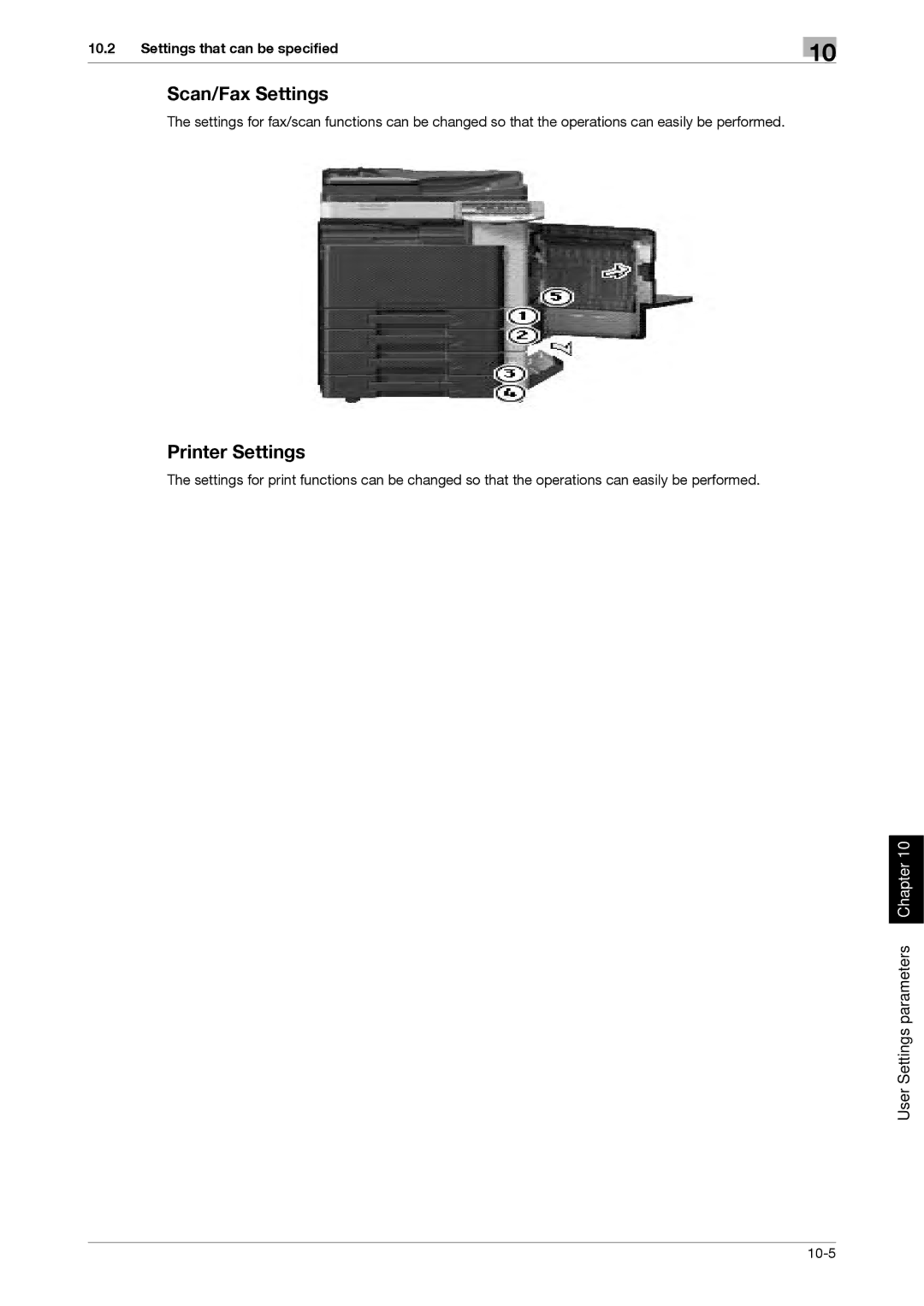 321 Studios MFX-C2828 manual Scan/Fax Settings, Printer Settings 