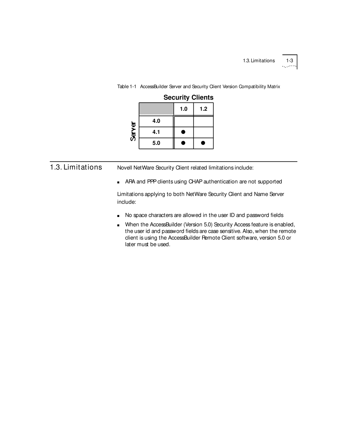 3Com 09-0704-001 manual Limitations 