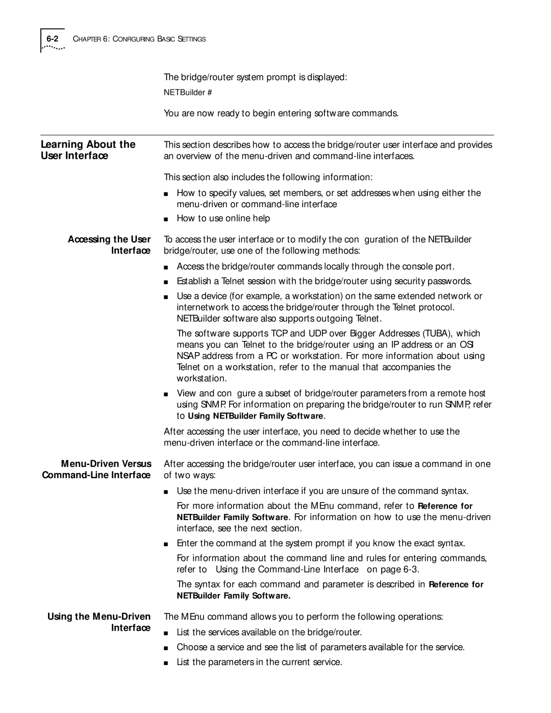 3Com 09-1324-000 manual Learning About, User Interface 