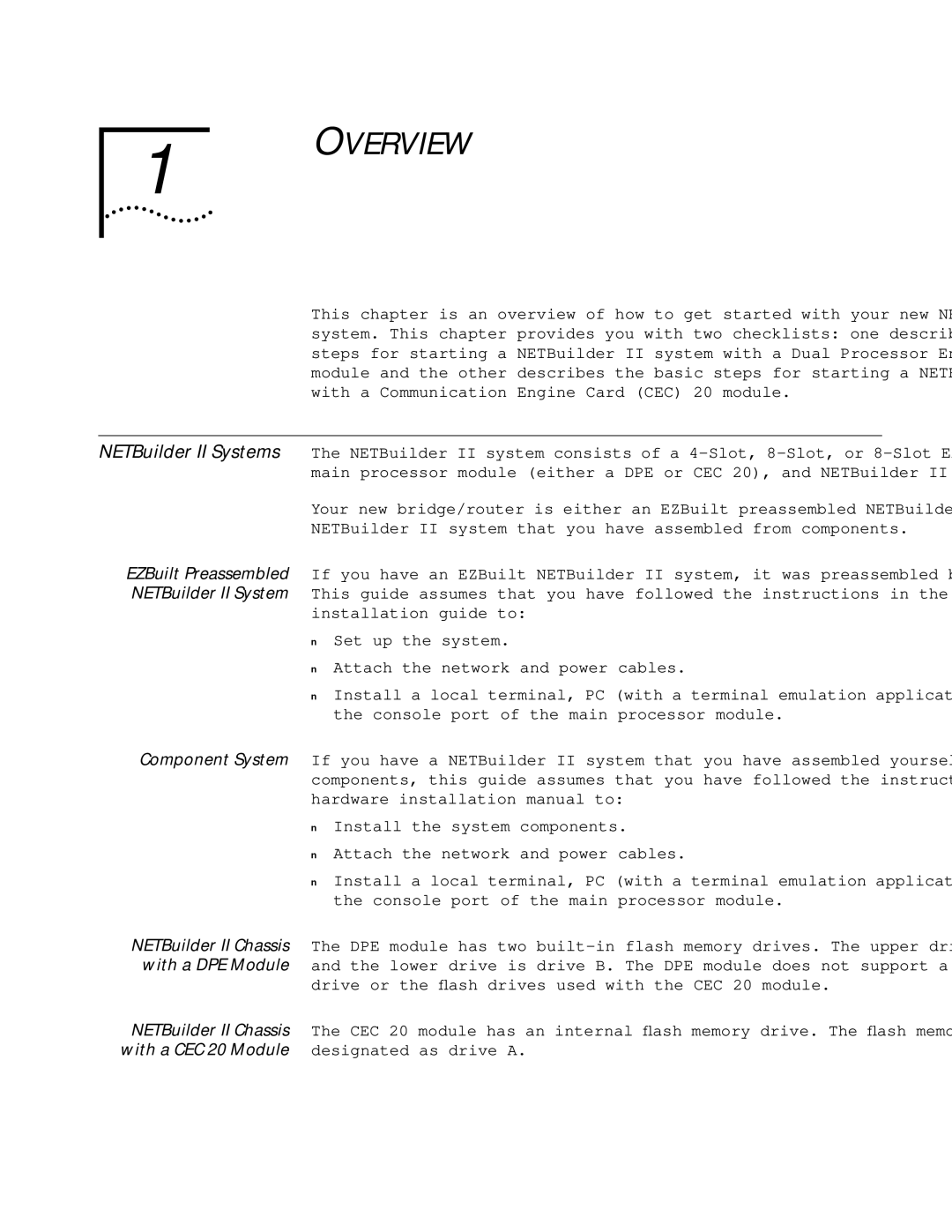 3Com 09-1324-000 manual Overview, Designated as drive a 