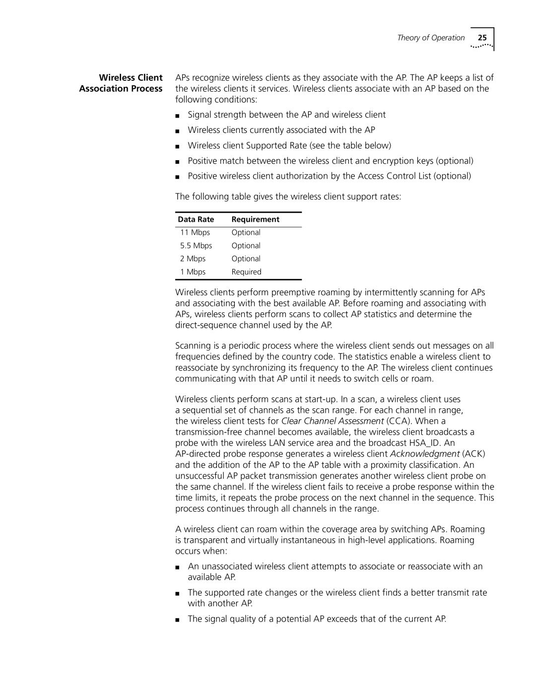 3Com 09-1765-001 manual Data Rate Requirement 