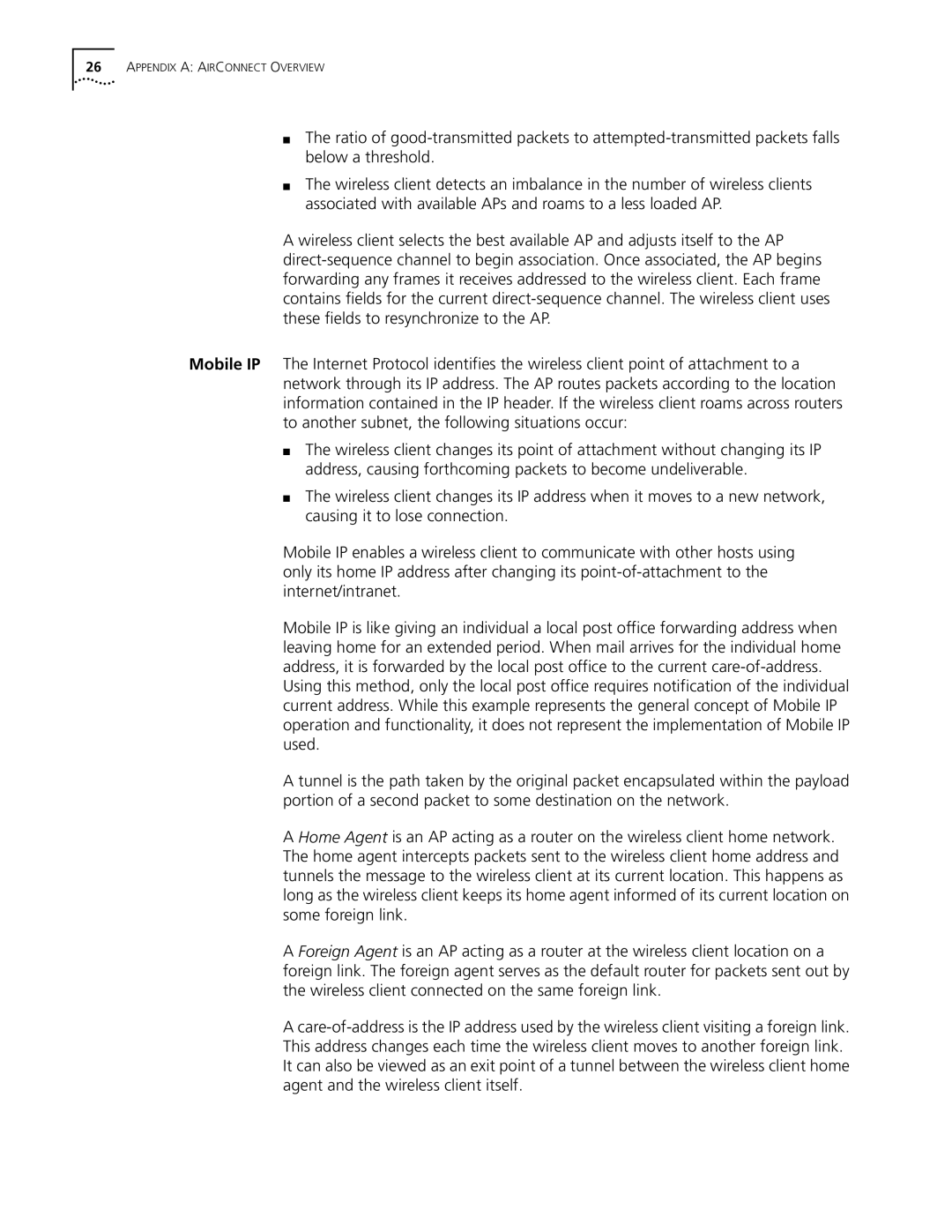 3Com 09-1765-001 manual Appendix a Airconnect Overview 