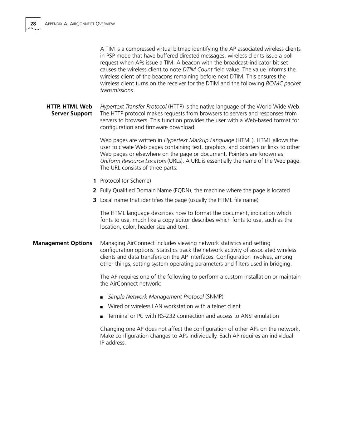 3Com 09-1765-001 manual Simple Network Management Protocol Snmp 