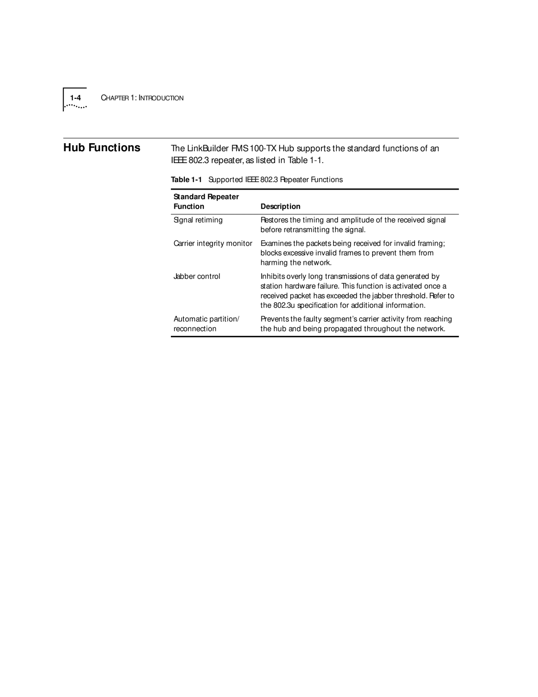 3Com 100 TX manual Harming the network 