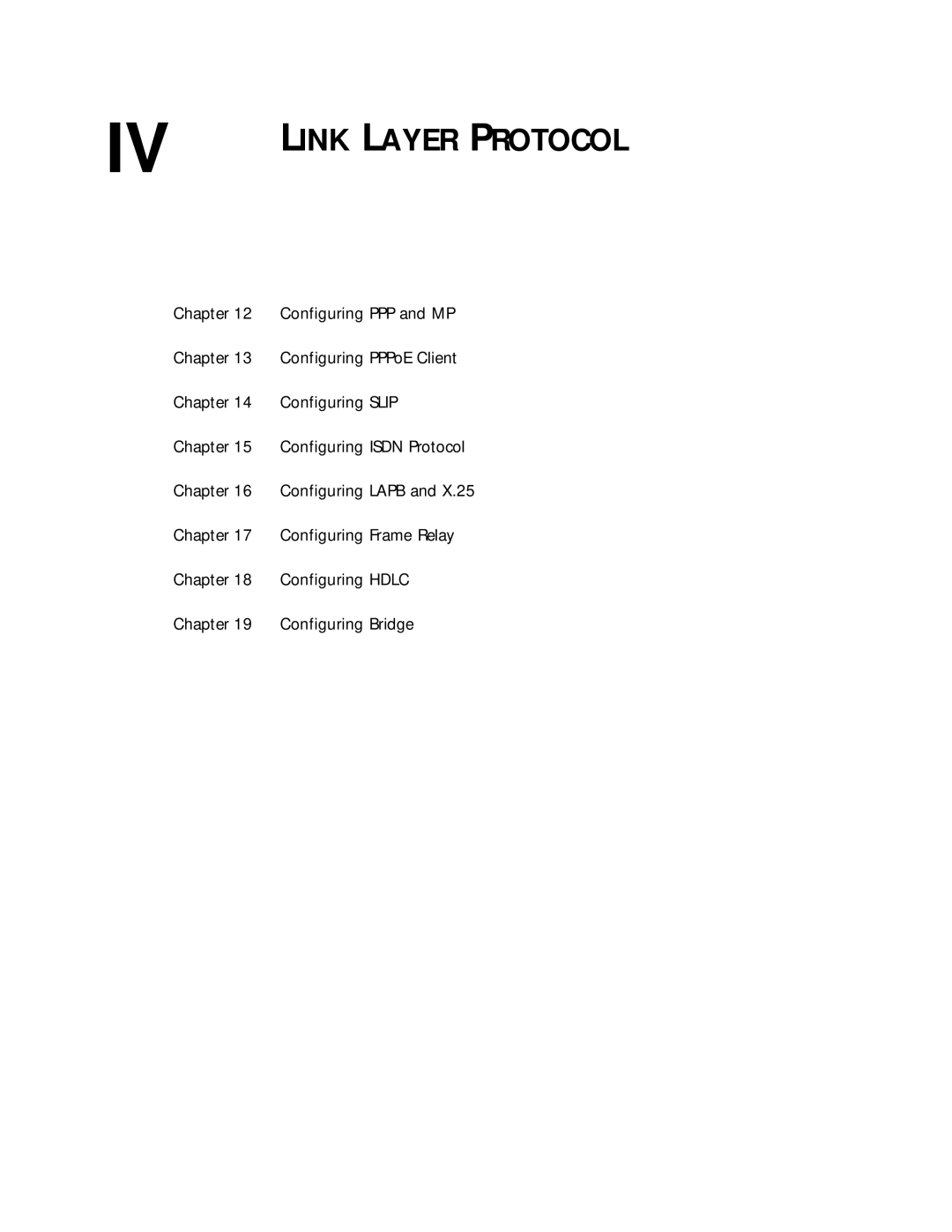 3Com 10014299 manual Link Layer Protocol 