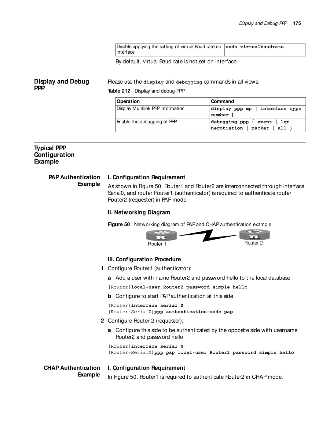 3Com 10014299 manual Typical PPP Configuration Example, Configuration Requirement 