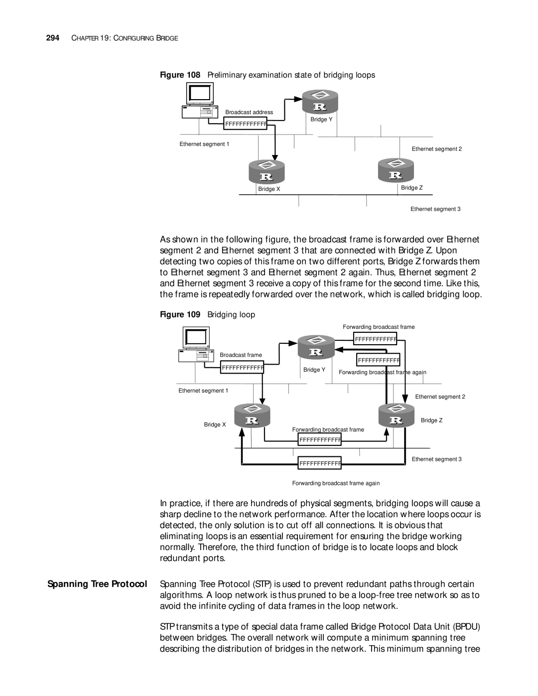 3Com 10014299 manual Preliminary examination state of bridging loops 