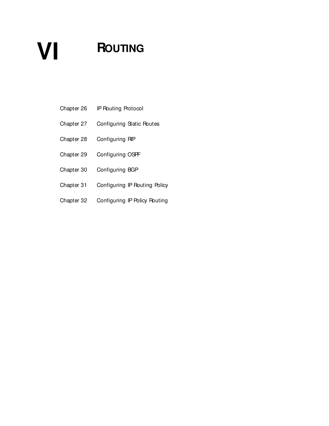 3Com 10014299 manual VI Routing 