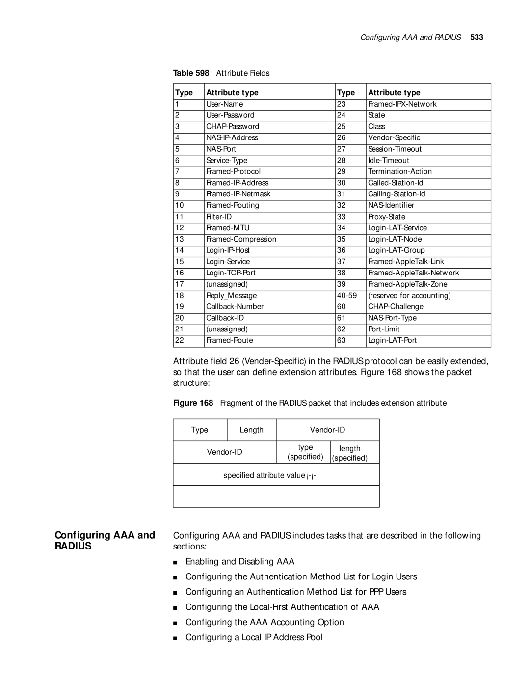 3Com 10014299 manual Attribute Fields 